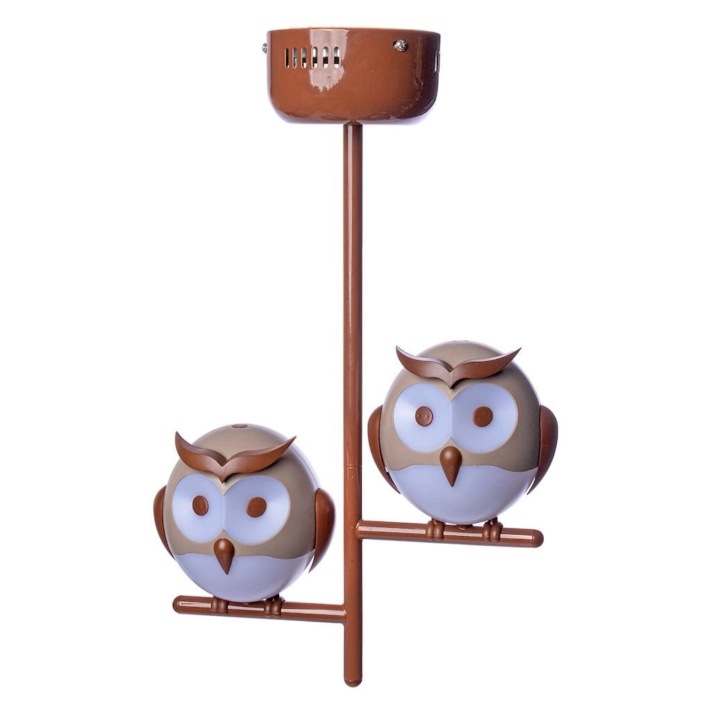 Lampada sospensione bimbi OWL 2xG9 80cm Milagro ML244