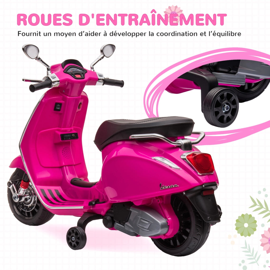 Scooter Elettrico Bambini ¨C Minimal ¨C Rosa 107x47x73 cm