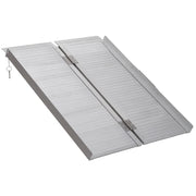 Rampa per Sedia a Rotelle Pieghevole in Alluminio ¨C zephmum ¨C 91x74 cm