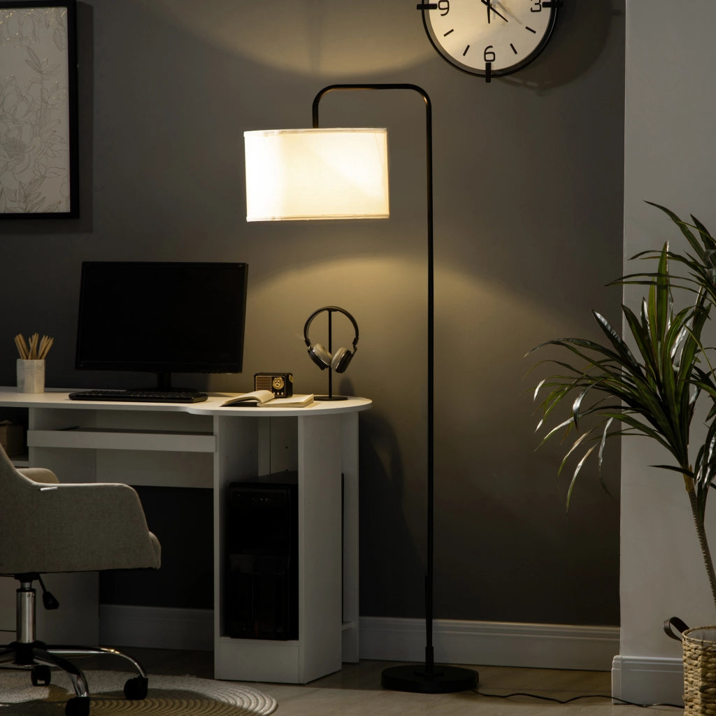 Lampada da terra ¨C Minimal ¨C nero metallo 64x38x163.5 cm