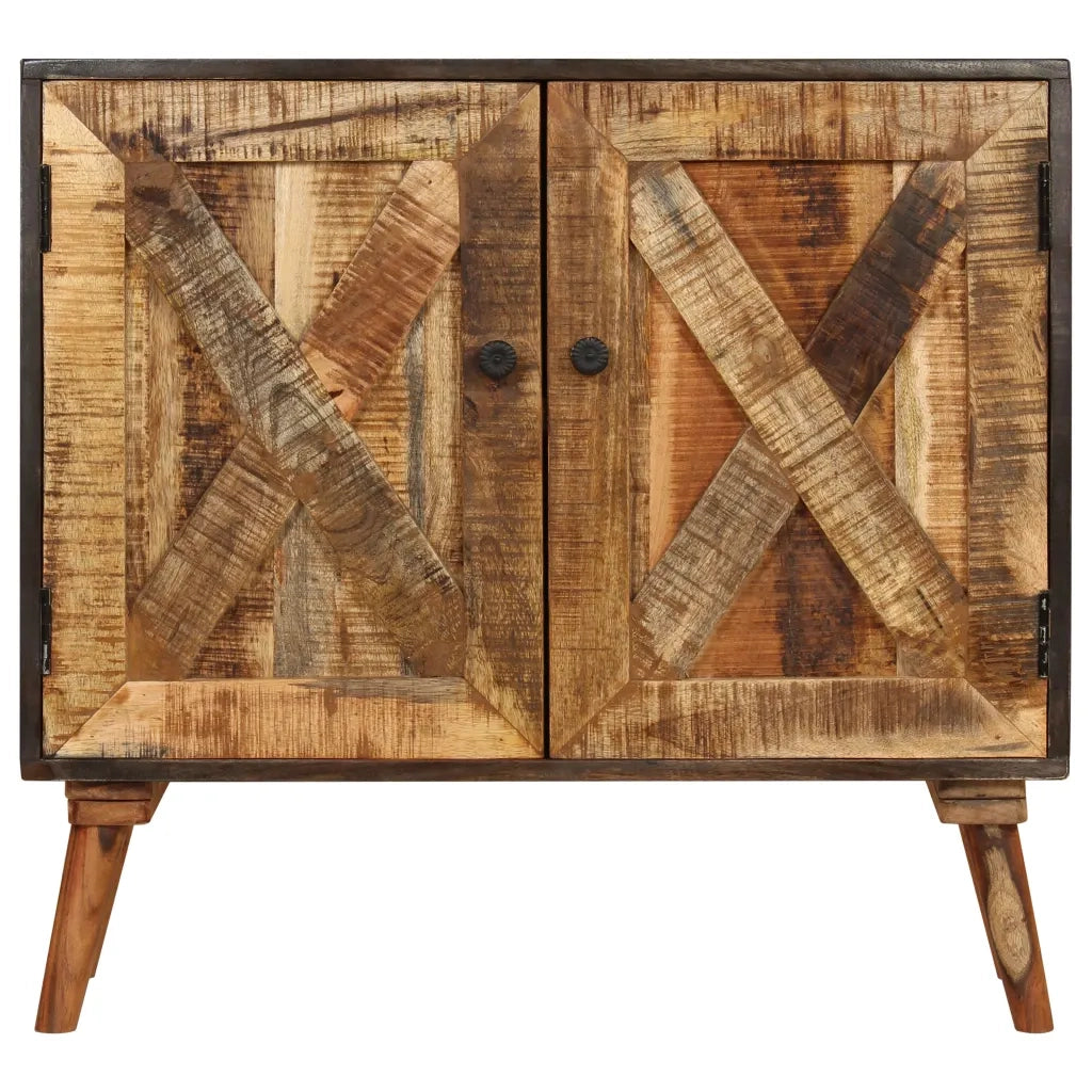 Credenza in Legno Massello di Mango 85x30x75 cm 246161