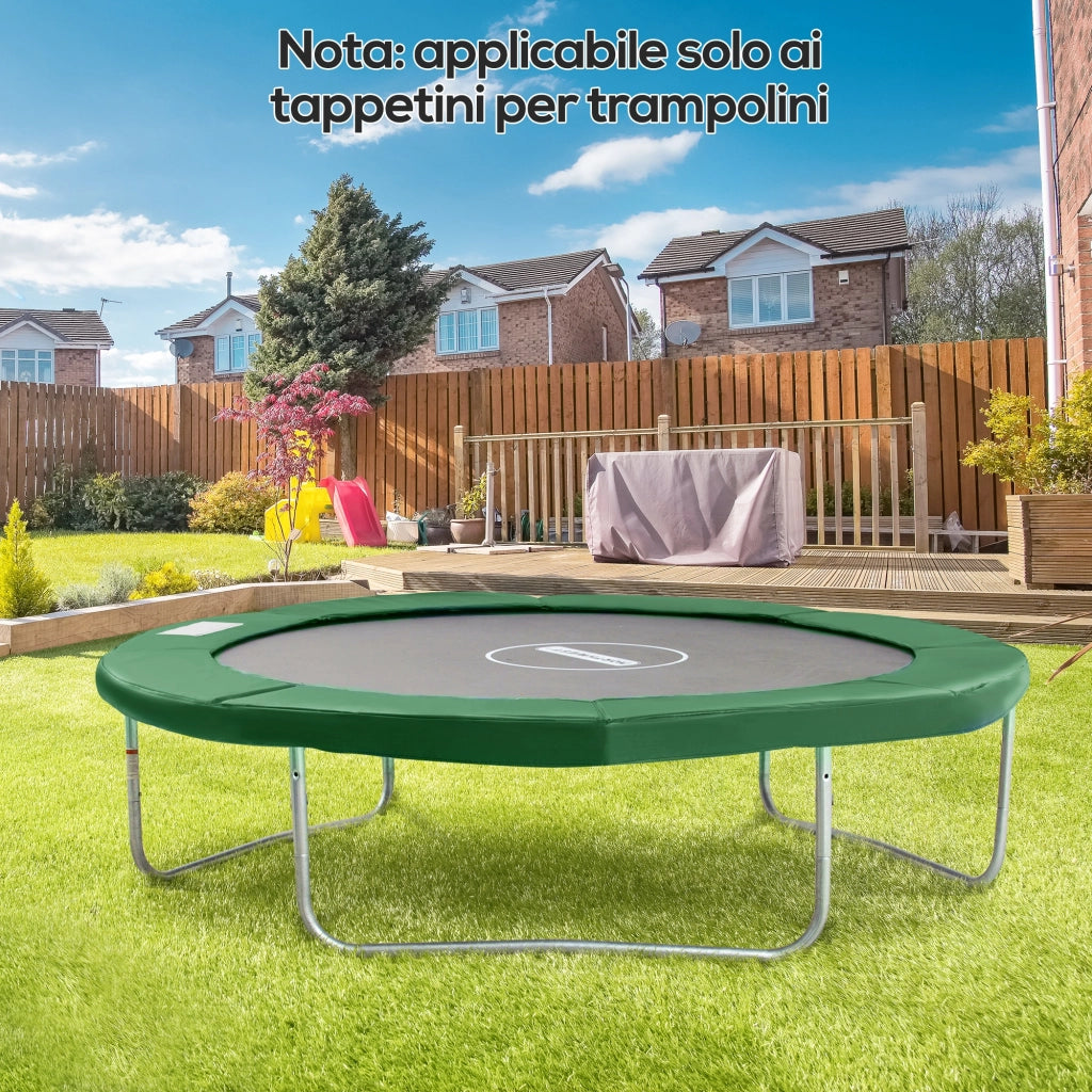 Tappeto Elastico Pieghevole ¨C Minimal ¨C Verde 305x1.5 cm