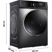 CECOTEC 02467 - Lavatrice Bolero DressCode 8500 Inverter Steel A