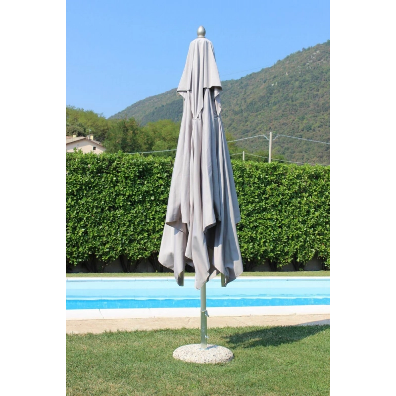 OMBRELLONE CRISTAL P/C ALLUMINIO 3 X 4