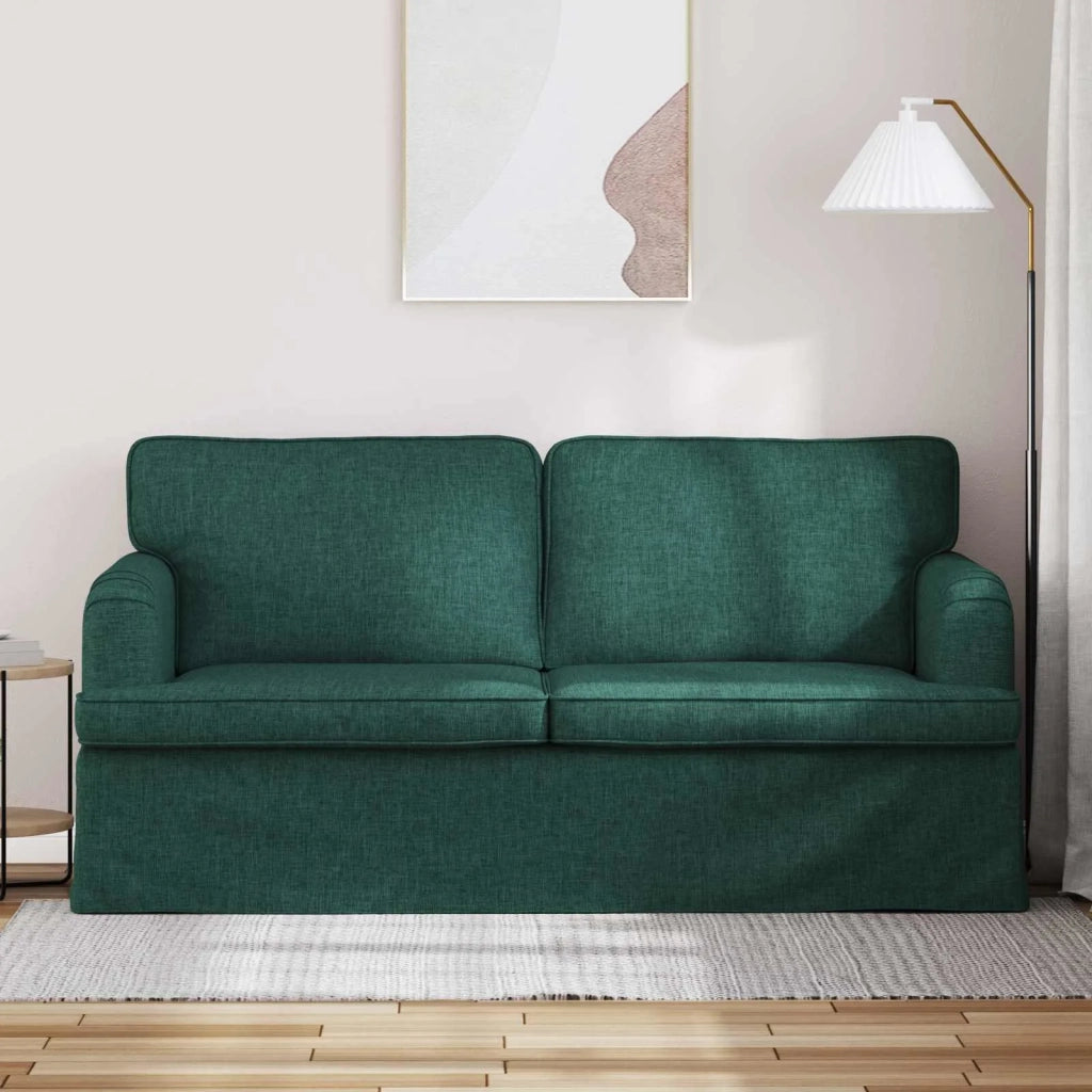 Divano Verde Scuro 162 x 80 x 85 cm Tessuto 42024493