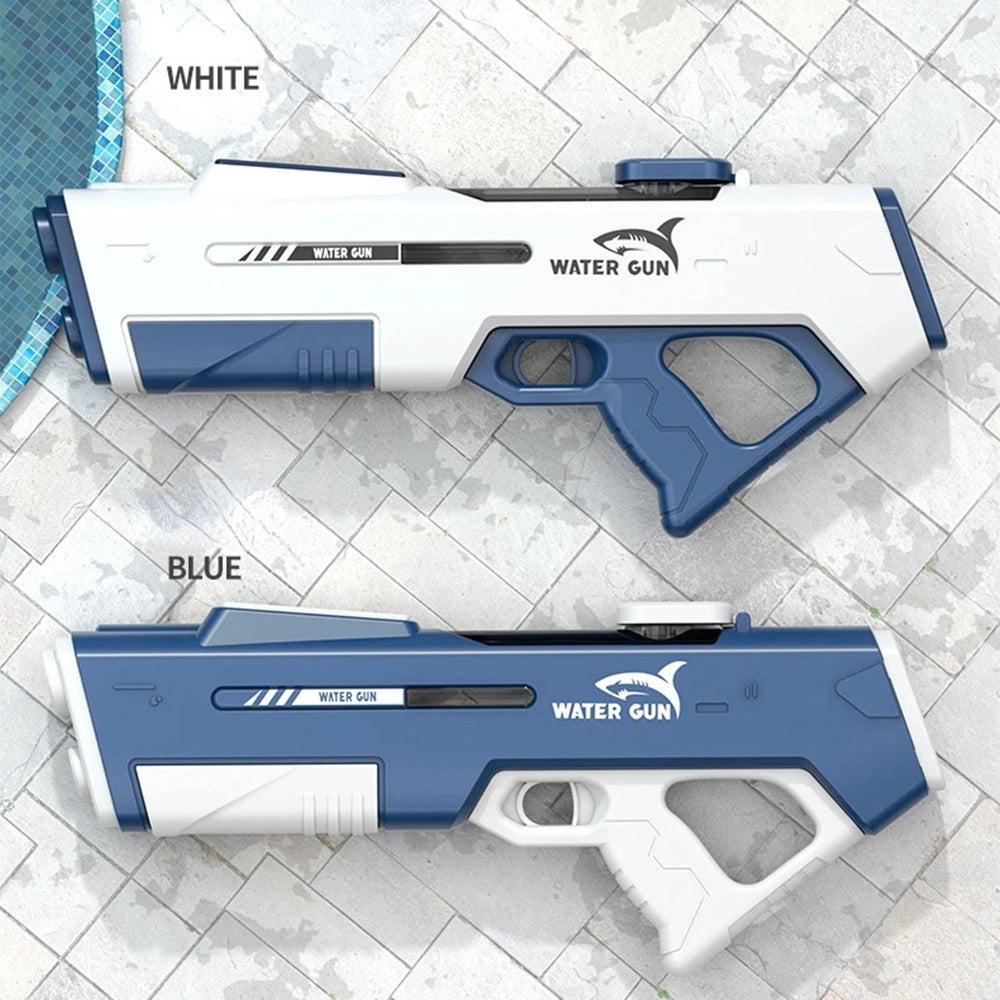 Trade Shop - Pistola Ad Acqua Elettrica Automatica Da 43cm Per Bambini Ad Alta Pressione Giocattolo -