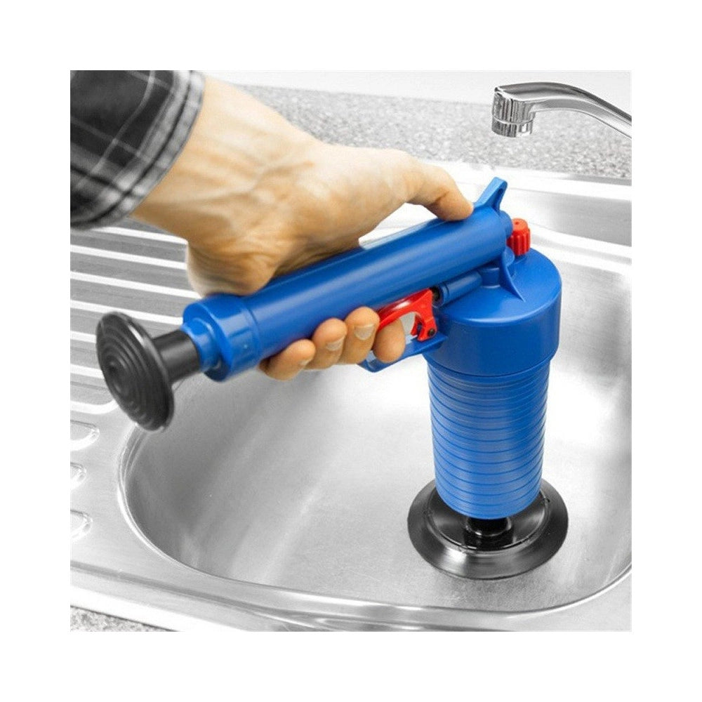 Trade Shop - Pompa Ad Aria Alta Pressione Sifone Stura Lavandino Lavello Tubo Di Scarico Wc -