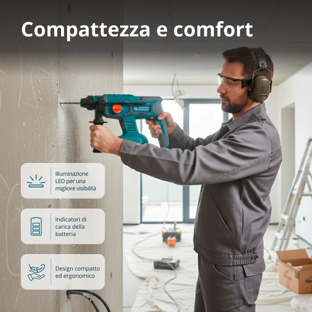 Set Master Senza Fili Kit 3-in-1 KS RHAGD 20V SET 3 PLUS