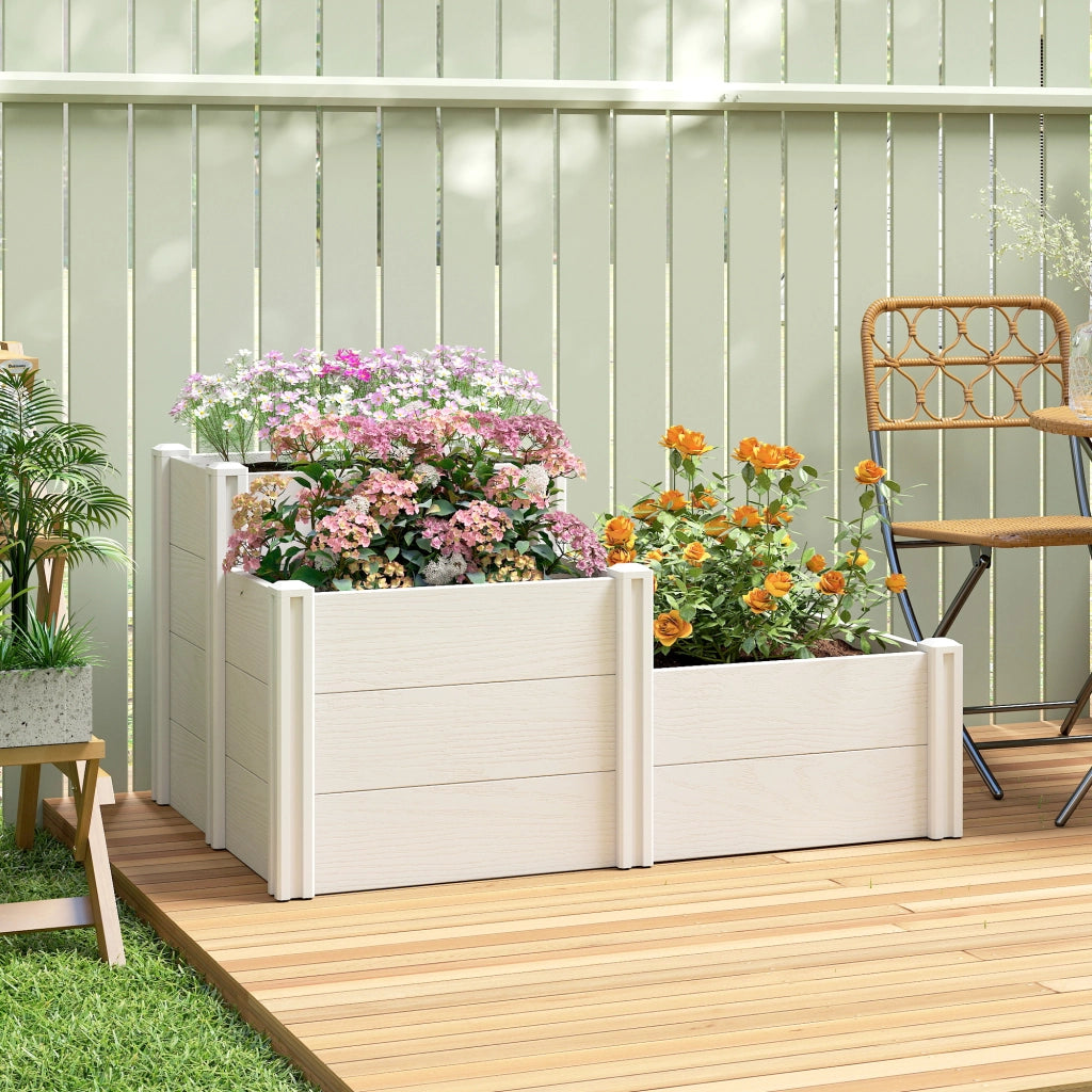 Hochbeet Giardino 3 Stufen Modulare ¨C zephmum ¨C Plastica Verde