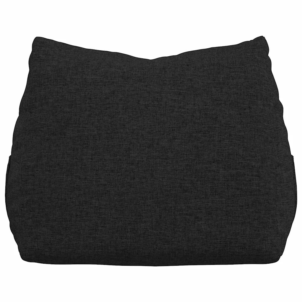 Cuscino per Schiena | Cuscino dorsale Nero 45 x 20 x 35 cm Tessuto