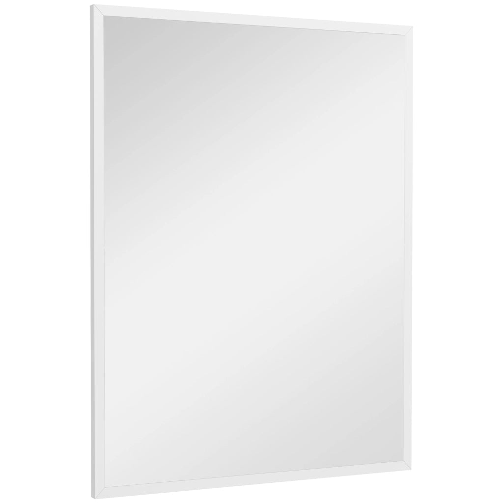 Specchio da parete rettangolare ¨C Minimal ¨C 60x80 cm bianco