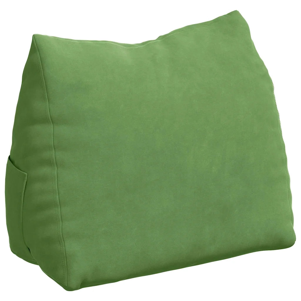 Cuscino per Schiena | Cuscino dorsale Verde chiaro 45 x 20 x 35 cm