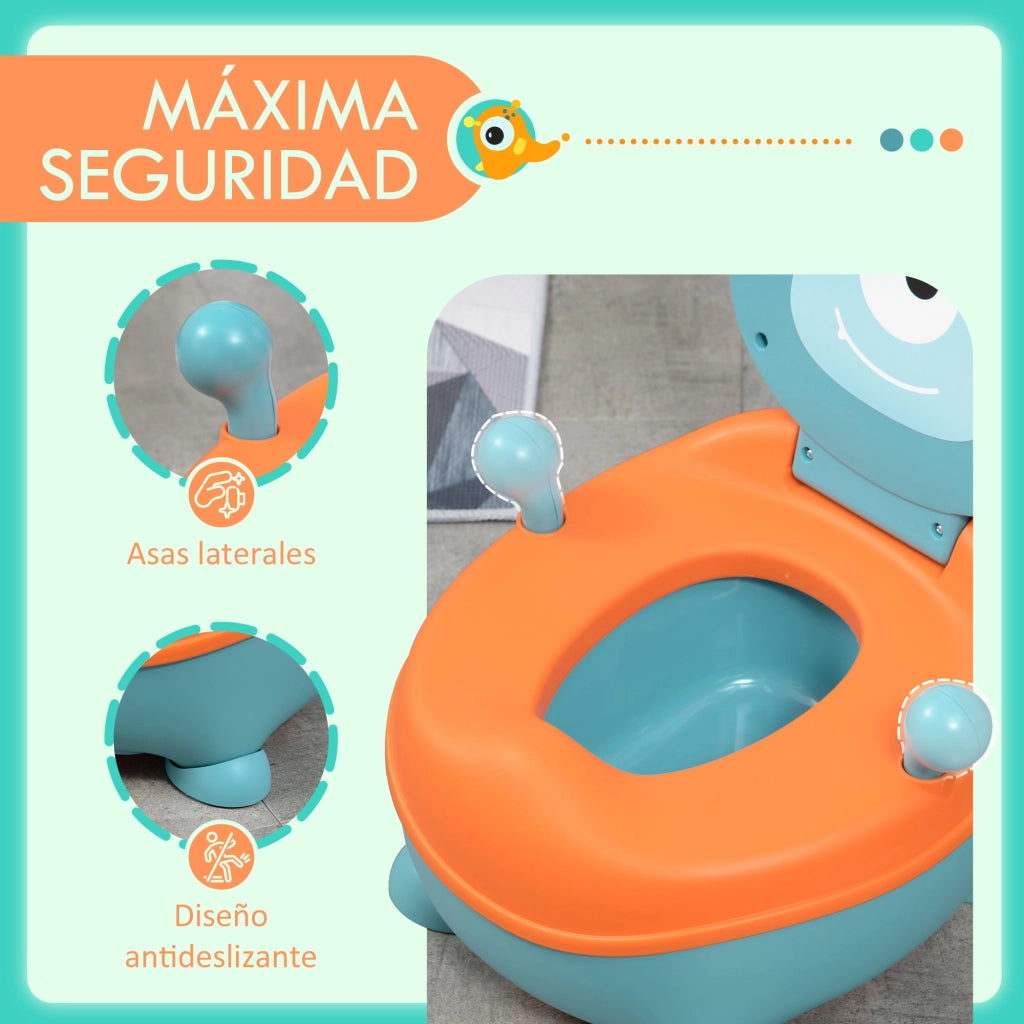 Orinal Beb¨¨ Bambini Forma Alien ¨C zephmum ¨C Blu 35.6x35.7x22.2 cm