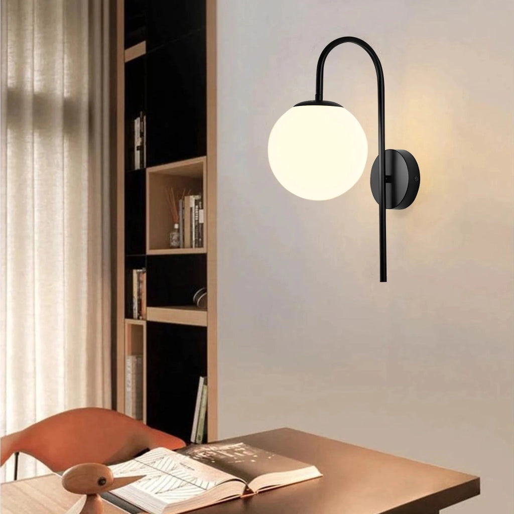 Lampada Da Parete G090-1w Black