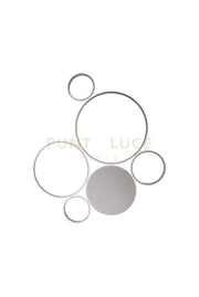 PLAFONIERA POIS SILVER 4000k 5957lm 68w DIMMERABILE L.84CM