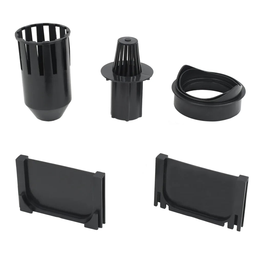 Canalette di Drenaggio 6 pz Plastica 6 m 142880