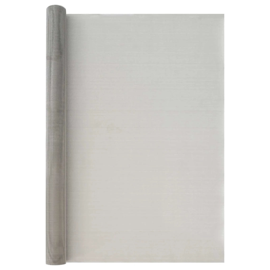 Rete per schermatura 100 x 1000 cm 30 Mesh Argento 42039558