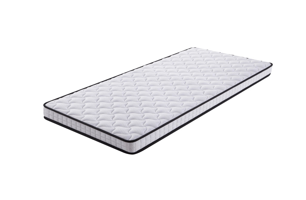 Materasso a molle insacchettate bianco 90x200 cm