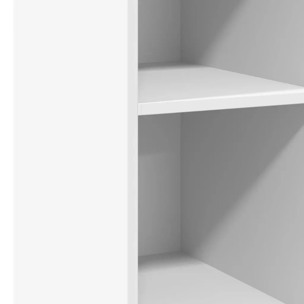 Credenza Bianca 30x41x93 cm in Legno Multistrato 846341