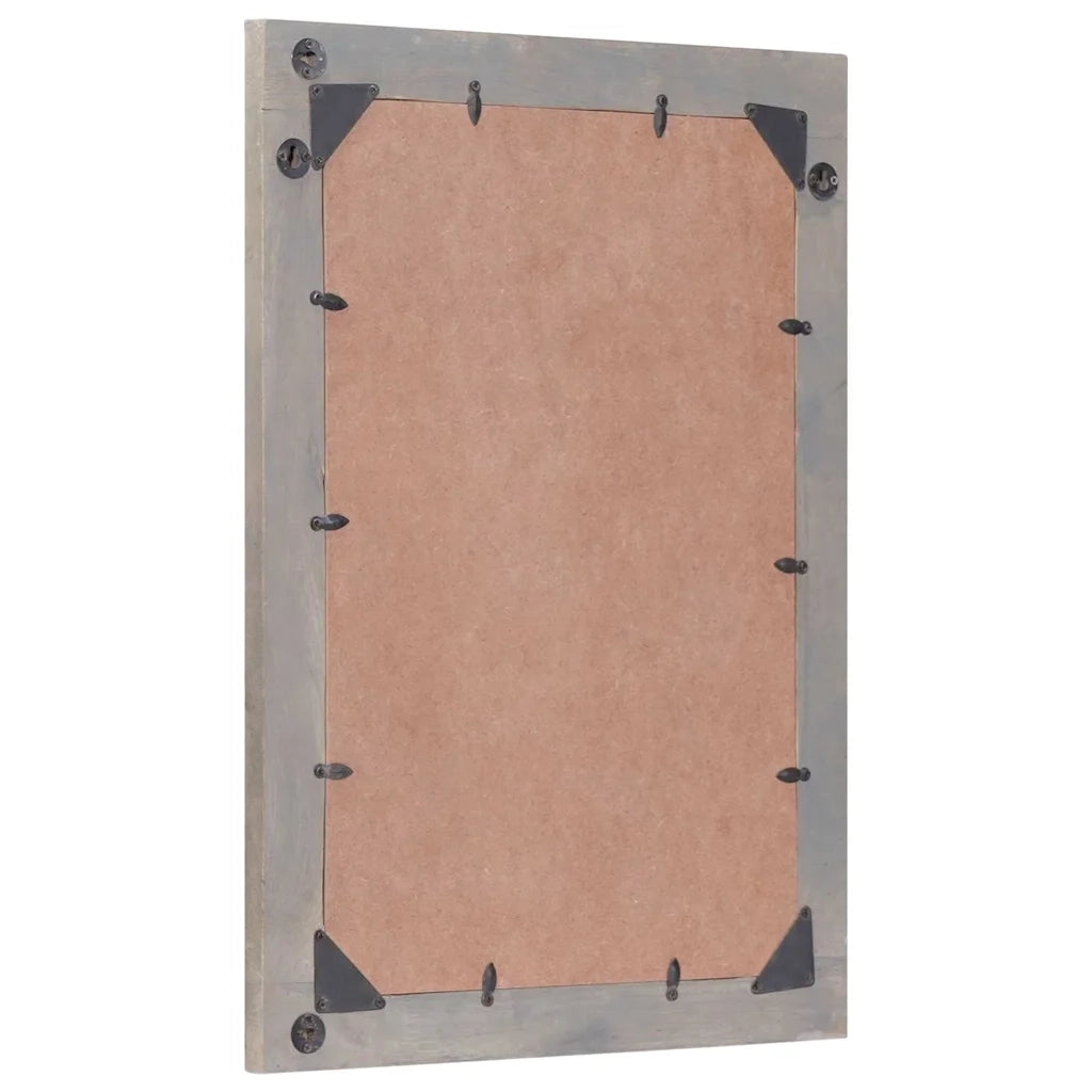 Specchio da bagno con specchio Grigio 70 x 50 x 2,5 cm 4018803