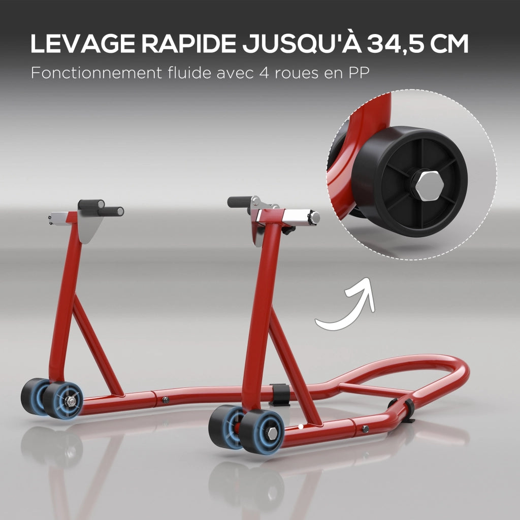 Supporto per moto ¨C Minimal ¨C rosso