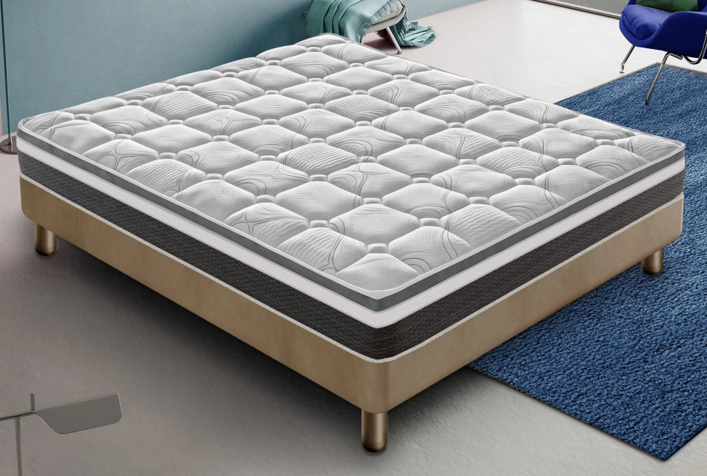 Materasso Singolo 90x190 in Memory Foam - Altezza 20 cm - Ortopedico – Modello Anna