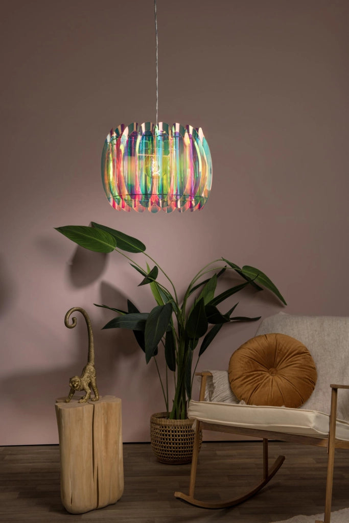 Lampada a sospensione Lucide Glinstar multicolor Ø40 E27