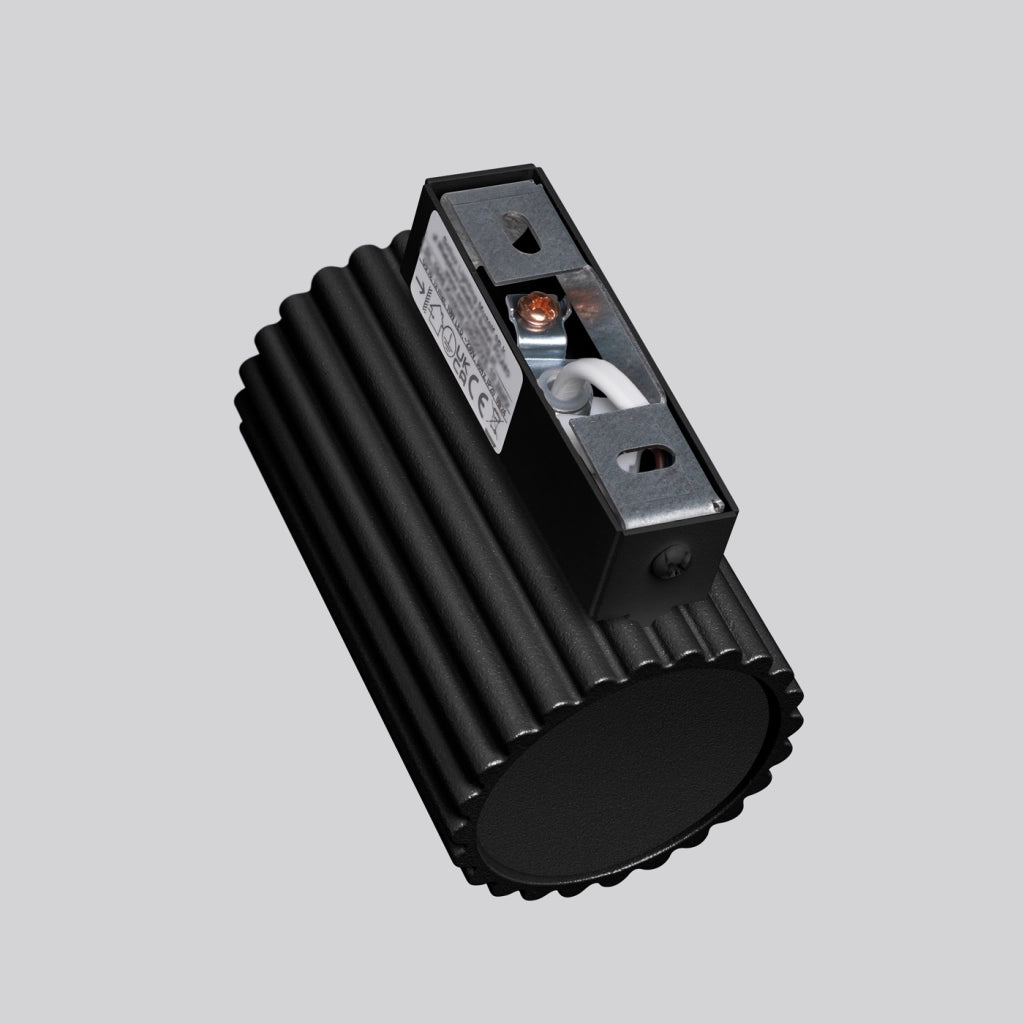 Lampada da parete KARBON 10 nero