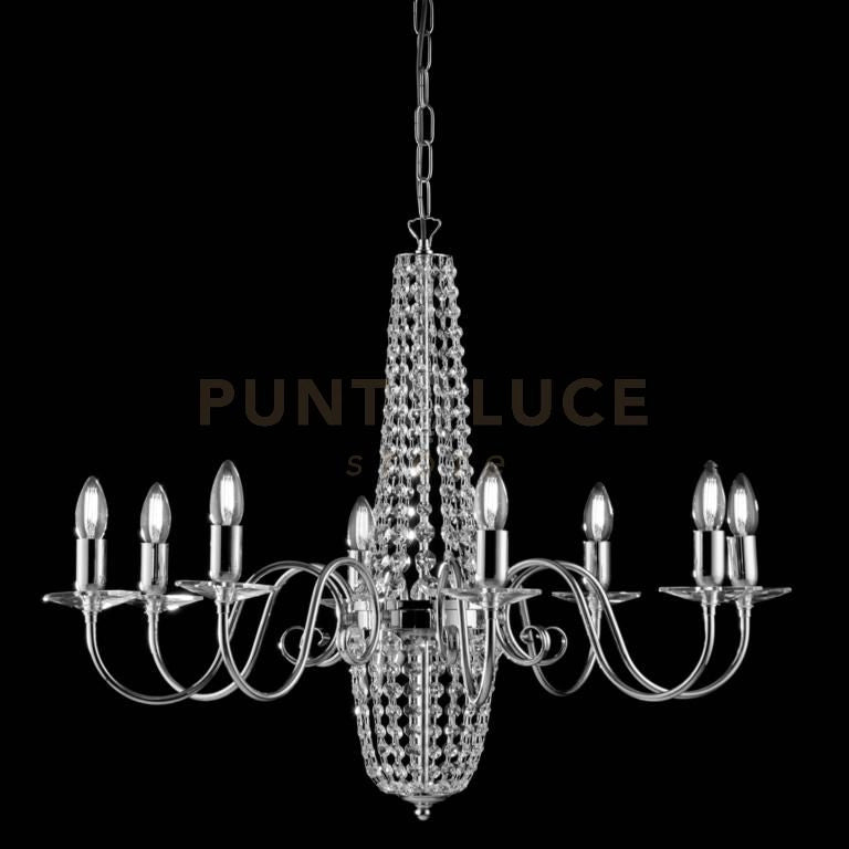 Lampadario Pandoara BL181-8-CR cromo