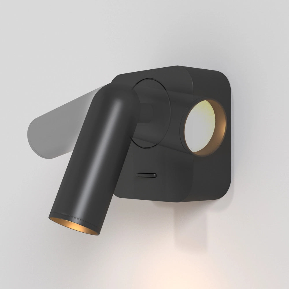 Maytoni Mirax applique nera LED 3W 3000K C039WL-L3B3K