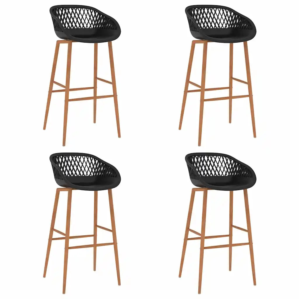 Set da Bar 5 pz Bianco e Nero 3057434