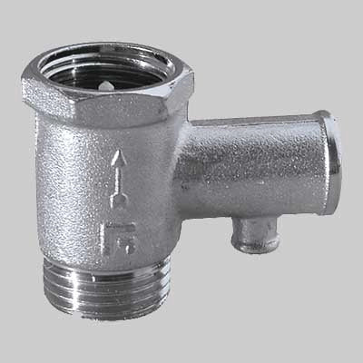 VALVOLA DI SICUREZZA PER SCALDABAGNO  3/4 MF     MADE IN ITALY
