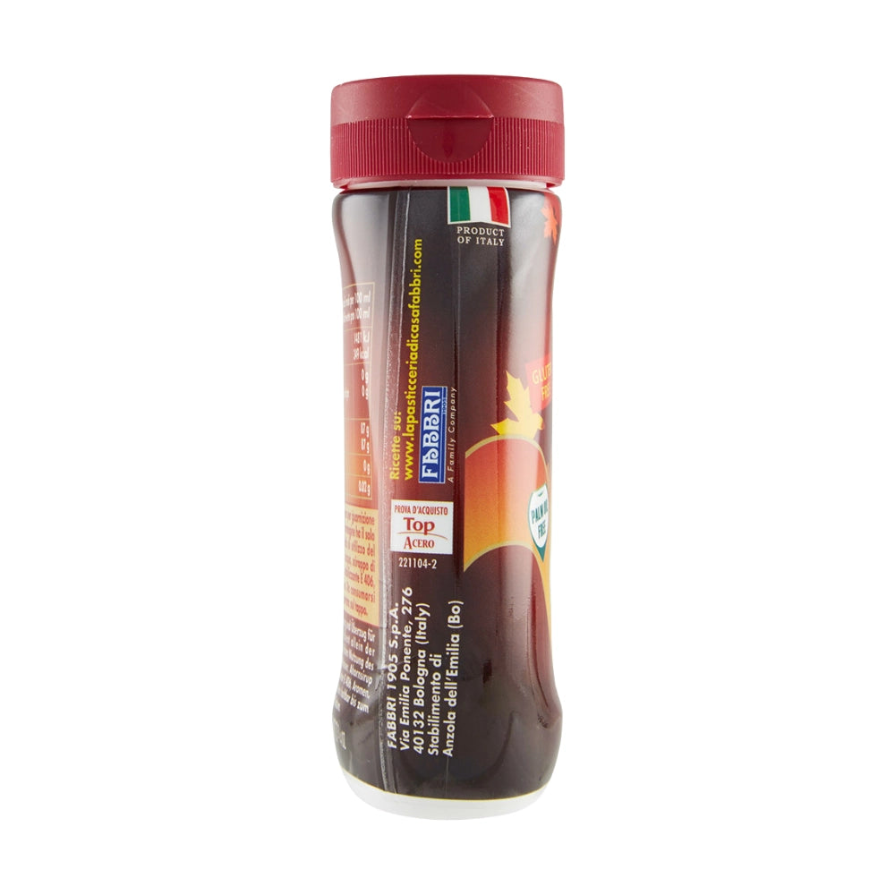 Fabbri acero salsa sciroppo d'acero top per pancake e yogurt 3 da 220 grammi