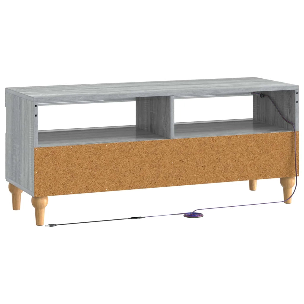 Mobile TV LED Sonoma grigio Legno ingegnerizzato 896331