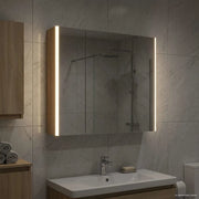 Mobiletto per specchio da bagno Rovere Sonoma 889265