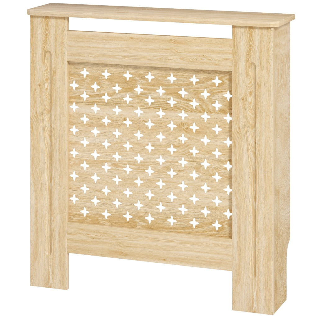 Copriradiatore in legno per salone e camera ¨C Minimal ¨C rovere 78x19x82 cm
