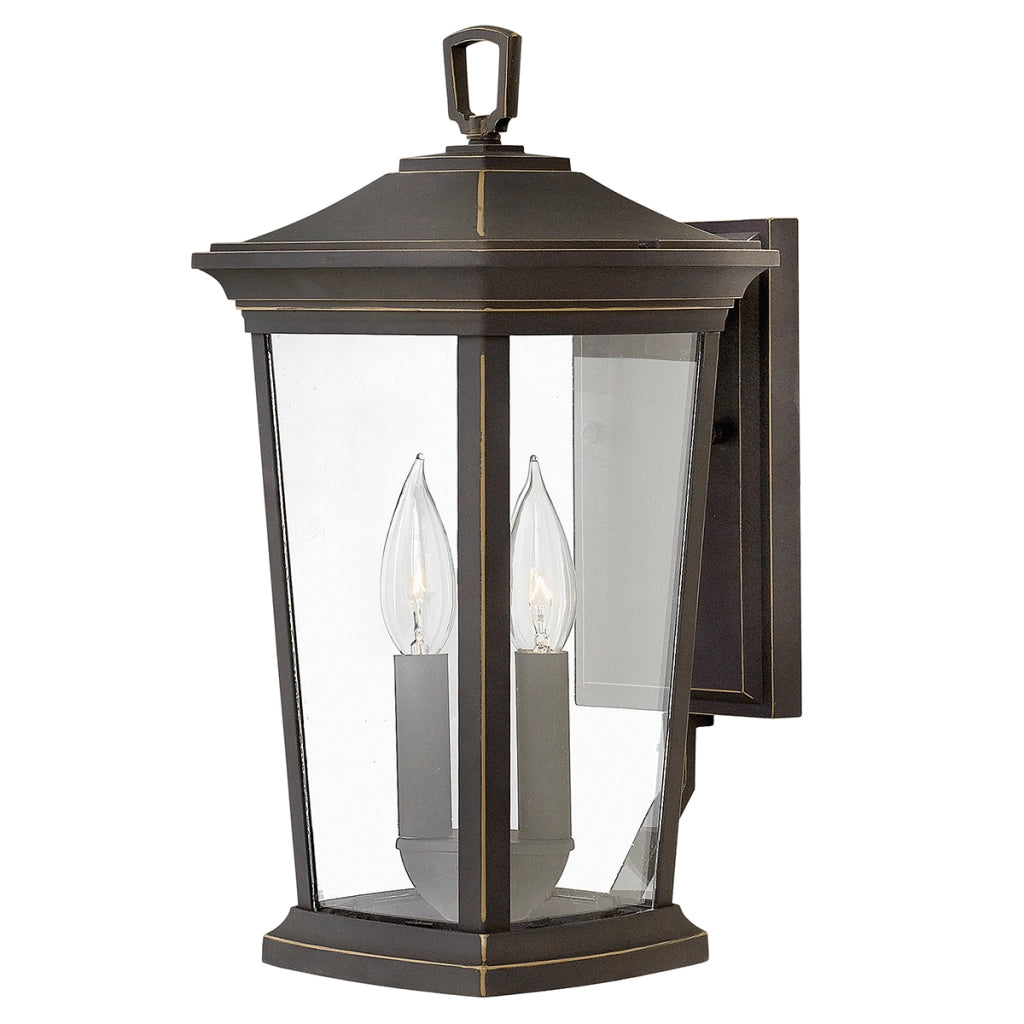 Applique esterna classica Bromley bronzo E14 2x60W Hinkley