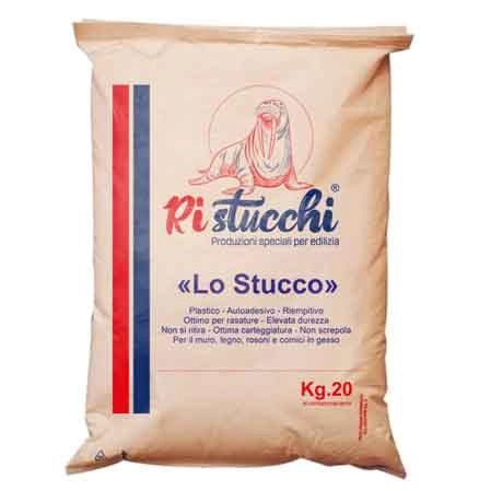 STUCCO IN POLVERE 'LO STUCCO' 20 kg - RISANAMUR