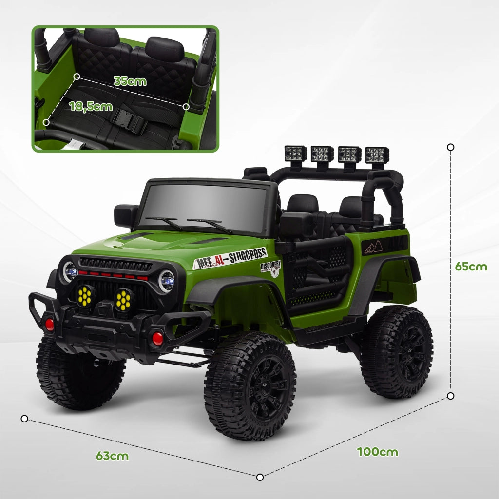 Auto elettrica per bambini ¨C Minimal ¨C Verde