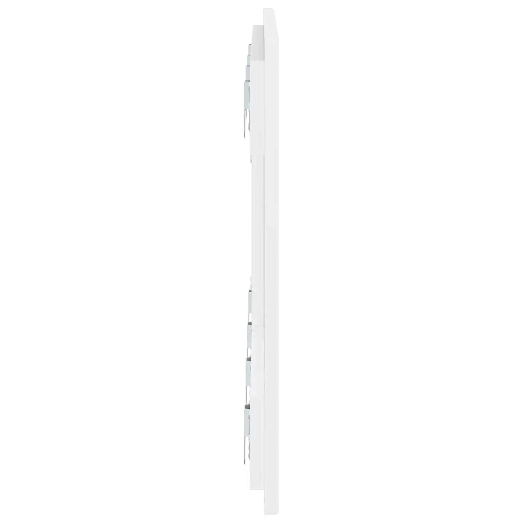 Testiera da Muro EDE Bianco Legno ingegnerizzato 896085