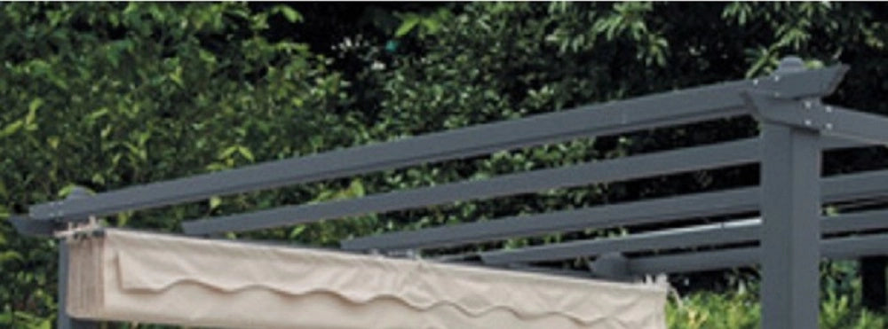 TRAVE SENZA BINARIO MM.30X50-384 CM DI RICAMBIO PER GAZEBO TELO RETRATTILE 3X4