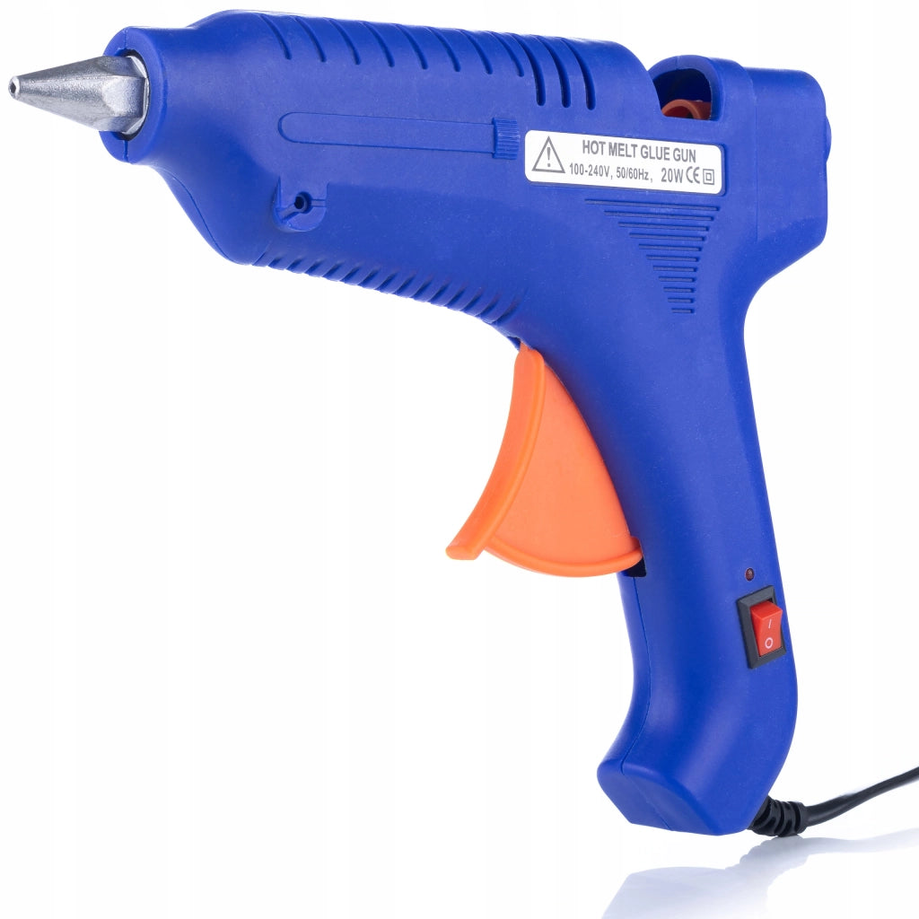 Pistola Colla a Caldo CreatiFix MiniStick 20W – Leggero e Sicuro | Ø 7 mm | Per Bambini, Decorazioni, Scrapbooking