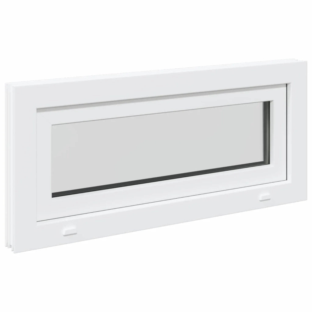 Finestra per Soffitta RISOR 90 x 40 cm PVC e Vetro Bianco 42047223