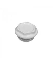 Tappo cieco 1  dx bianco con gur nizione