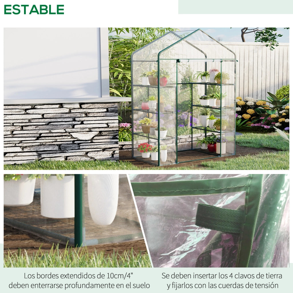 Serra da giardino 4 livelli ¨C Minimal ¨C 143x73x195 cm