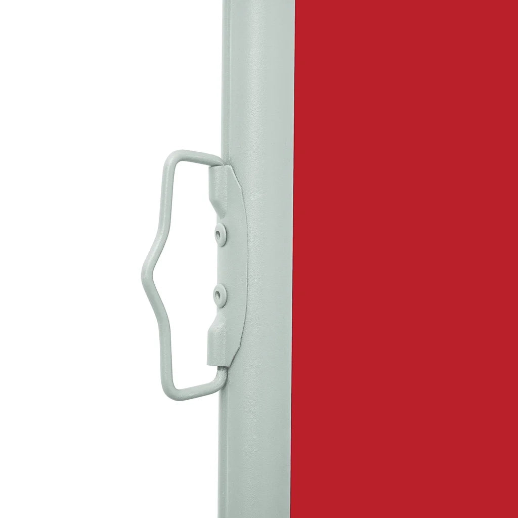 Tenda Laterale Retrattile per Patio 170x300 cm Rosso 48367