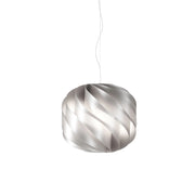 Sospensione Da Esterno Moderna Globe Polilux ® Argento 1 Luce E27 D40Cm