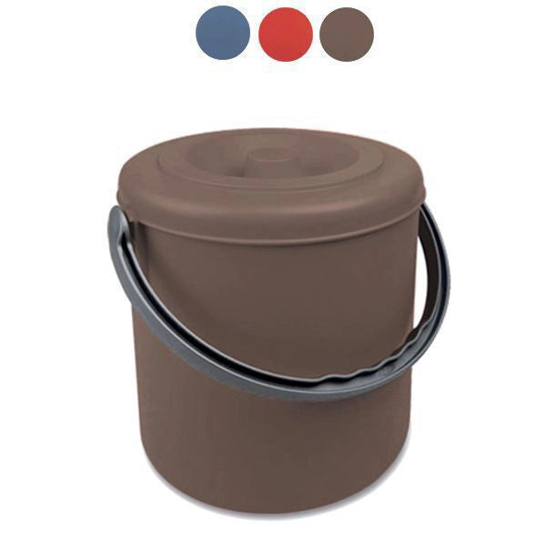 Stefanplast Pattumiera Tonda Eureka Blu Palace 25 Litri