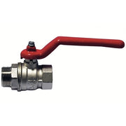 VALVOLA A SFERA MF CON LEVA ROSSA- 3/8 (DN 10) 50 bar / 725 psi- ITAP- pezzi 1