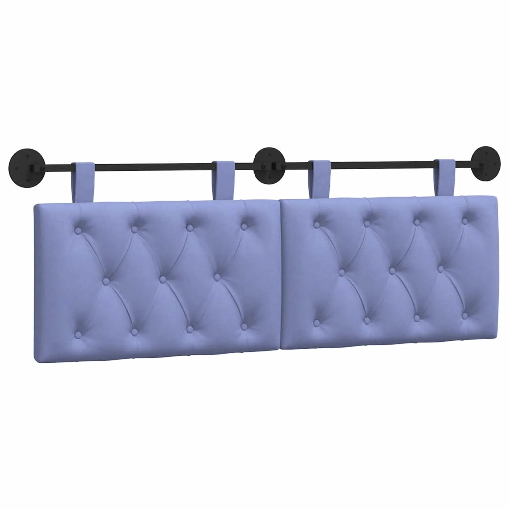Testiera | Testata sospesa Blu jeans Tessuto
